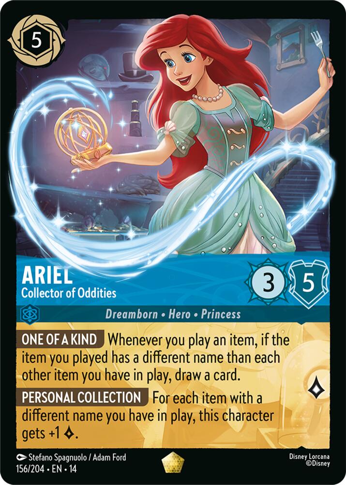Ariel - Collector of Oddities, Hyperia City 156/204