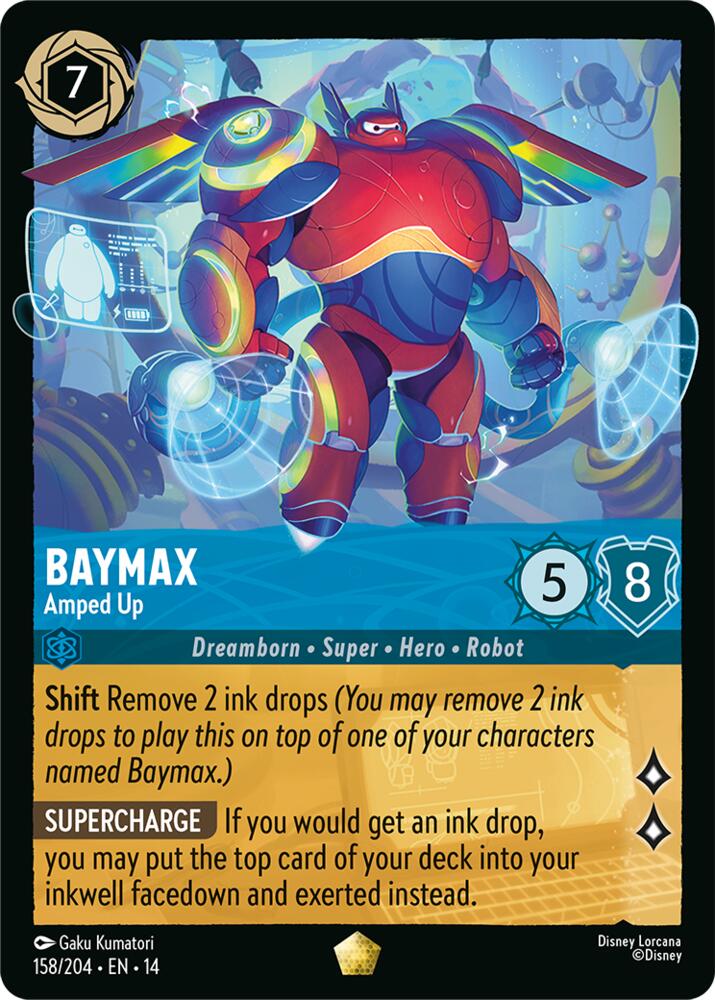 Baymax - Amped Up, Hyperia City 158/204
