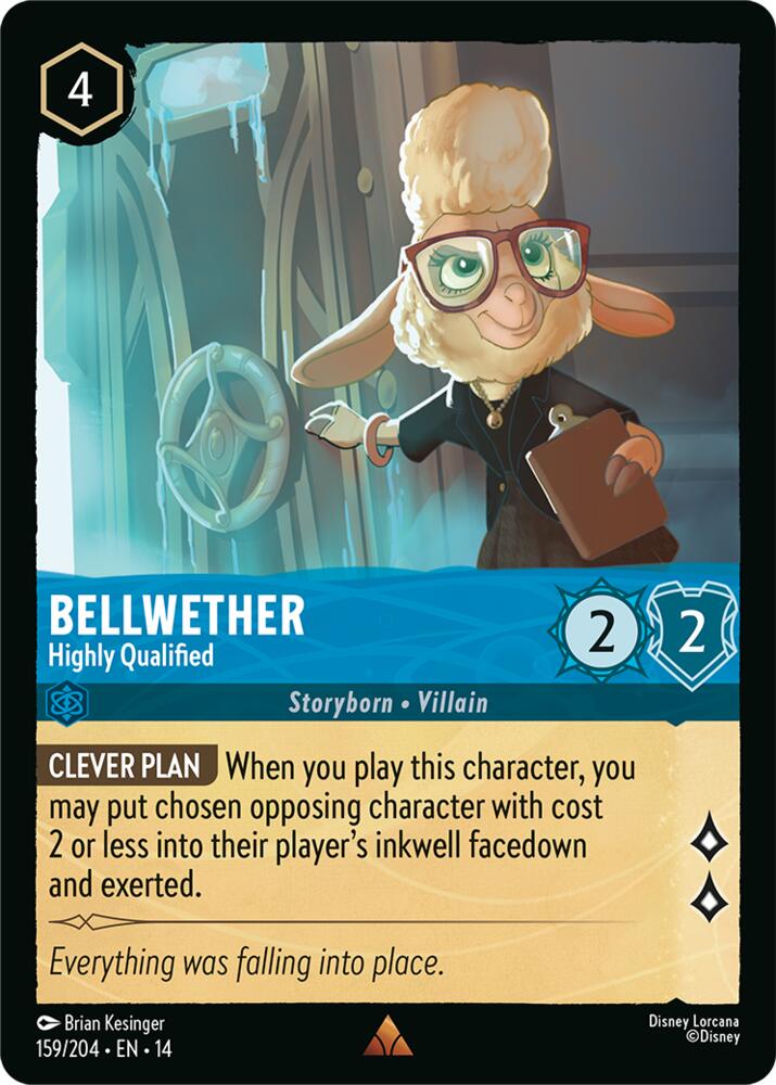 Bellwether - Highly Qualified, Hyperia City 159/204