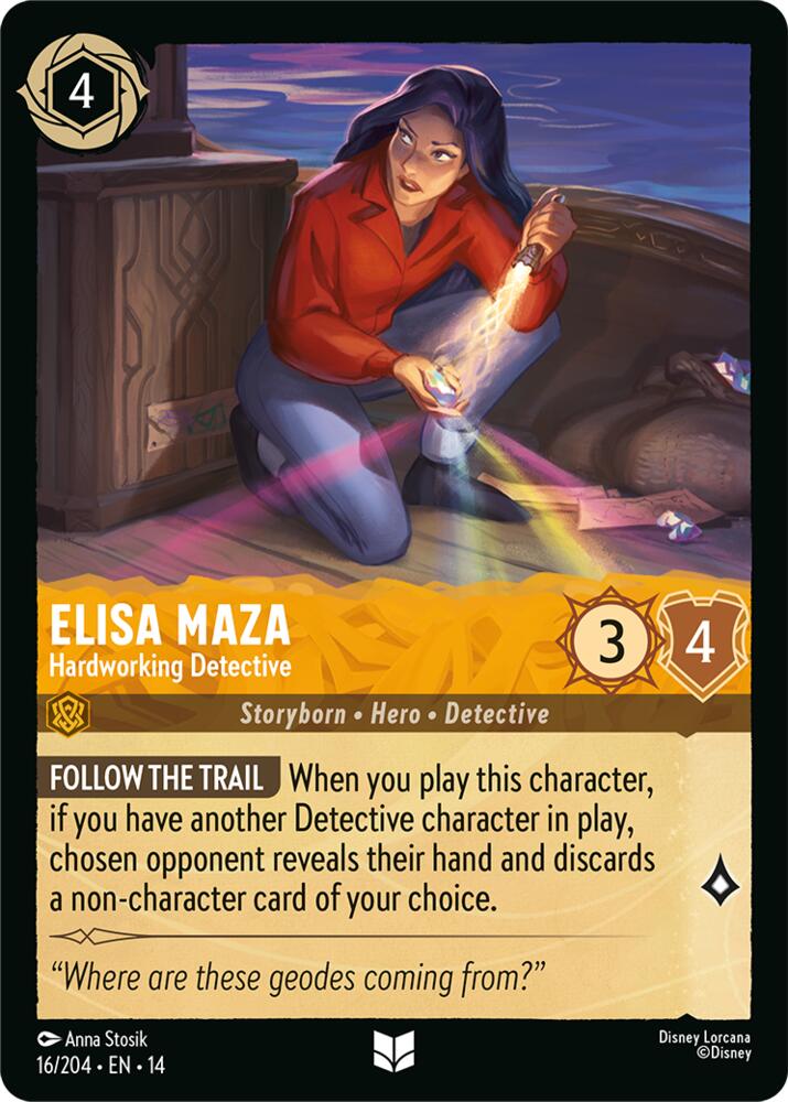 Elisa Maza - Hardworking Detective, Hyperia City 16/204