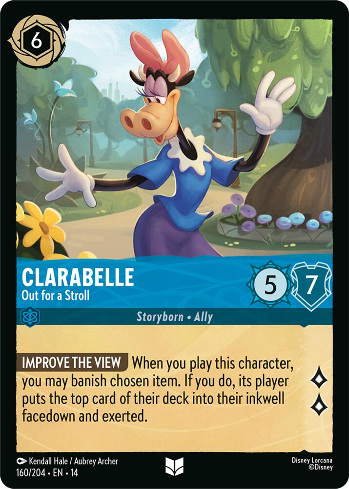 Clarabelle - Out for a Stroll, Hyperia City 160/204