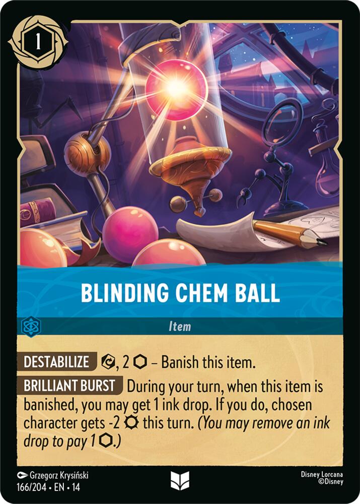 Blinding Chem Ball, Hyperia City 166/204