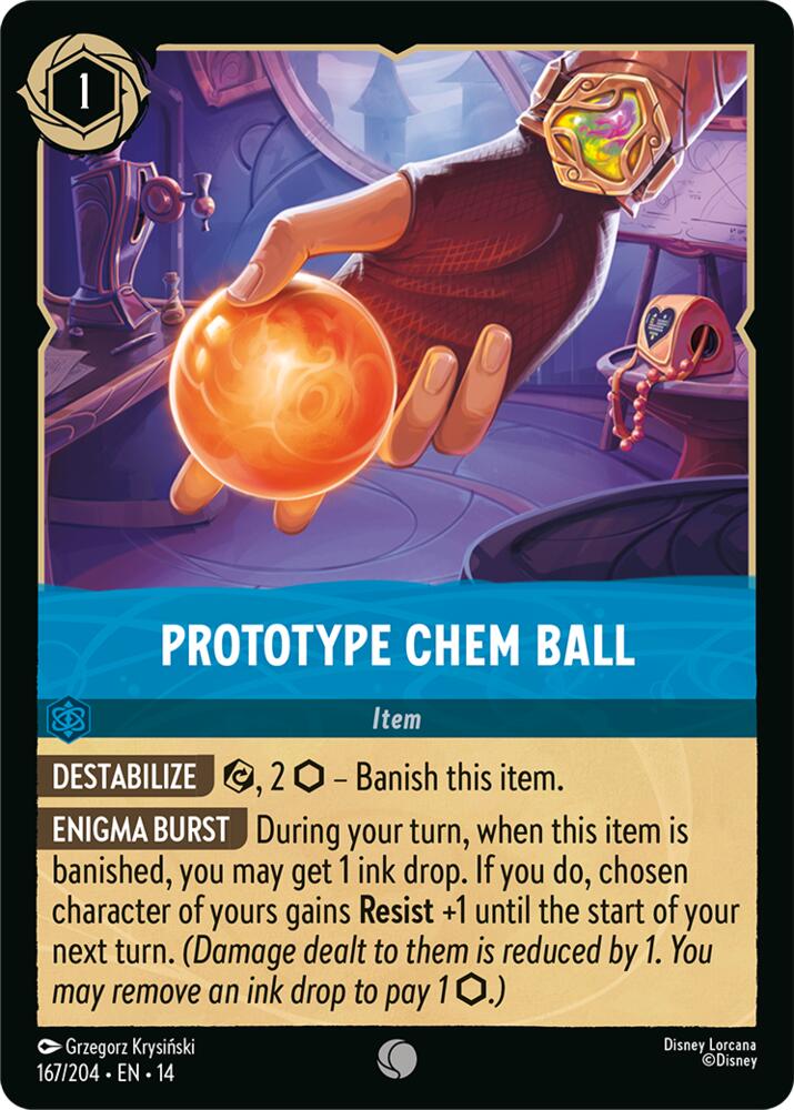 Prototype Chem Ball, Hyperia City 167/204