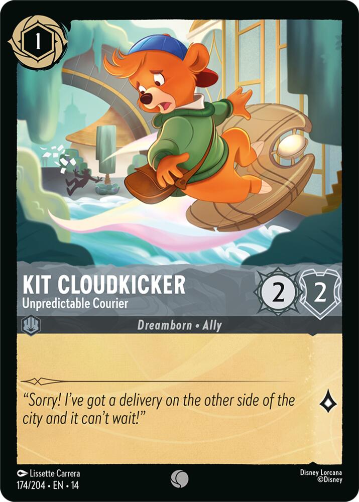 Kit Cloudkicker - Unpredictable Courier, Hyperia City 174/204