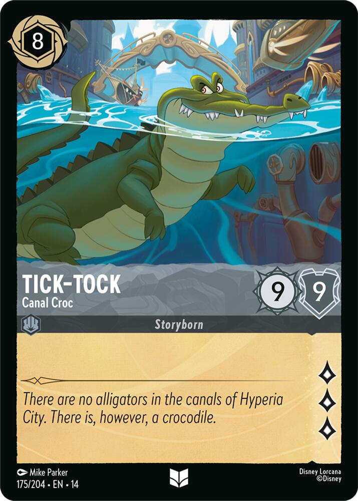 Tick-Tock - Canal Croc, Hyperia City 175/204
