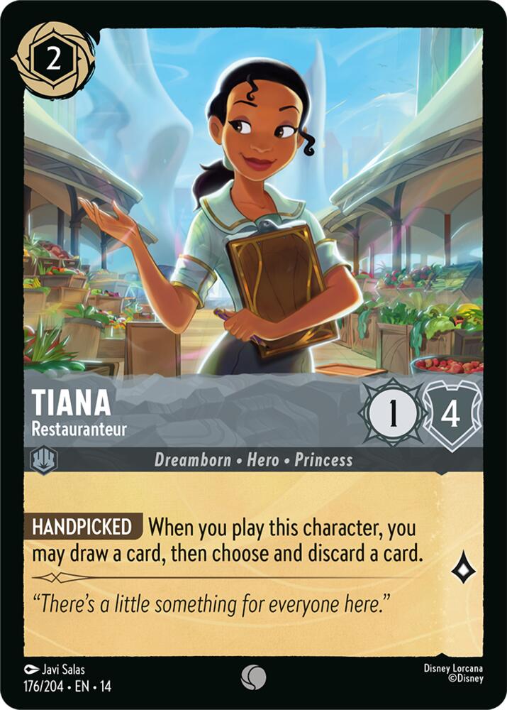 Tiana - Restauranteur, Hyperia City 176/204