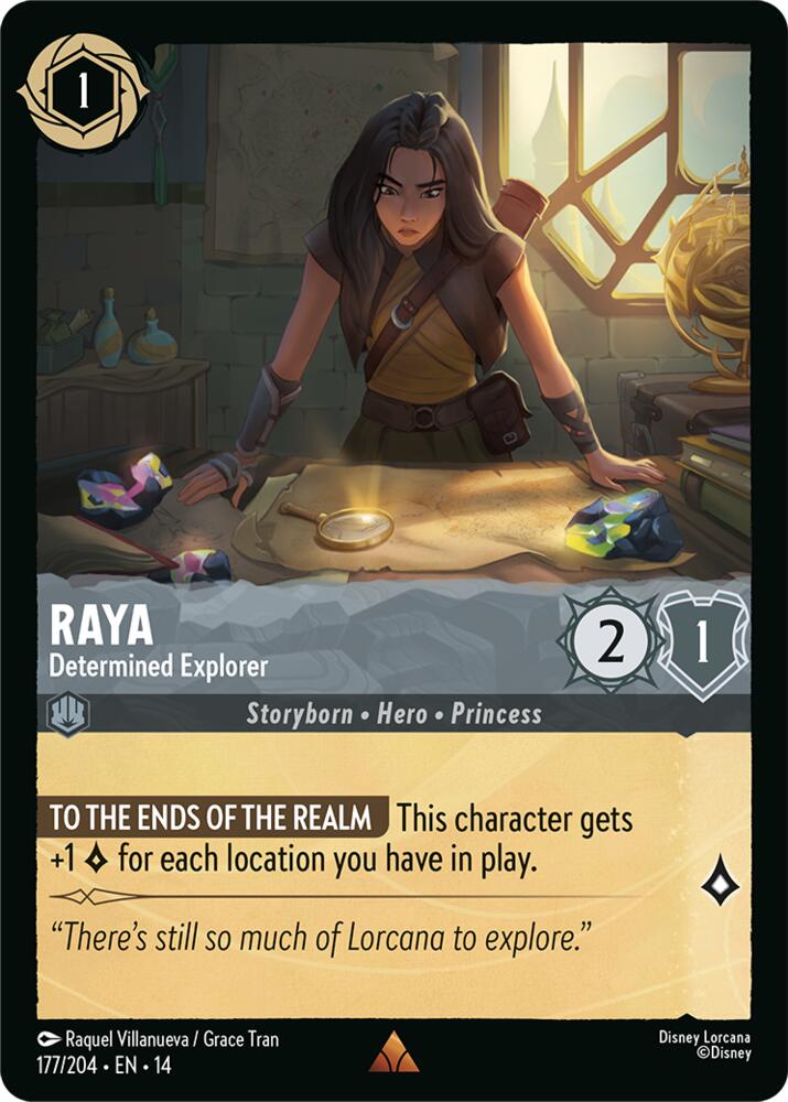 Raya - Determined Explorer, Hyperia City 177/204