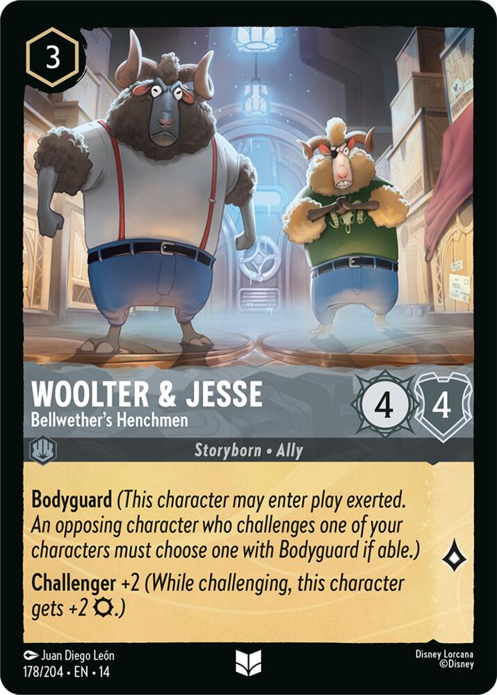 Woolter & Jesse - Bellwether's Henchmen, Hyperia City 178/204