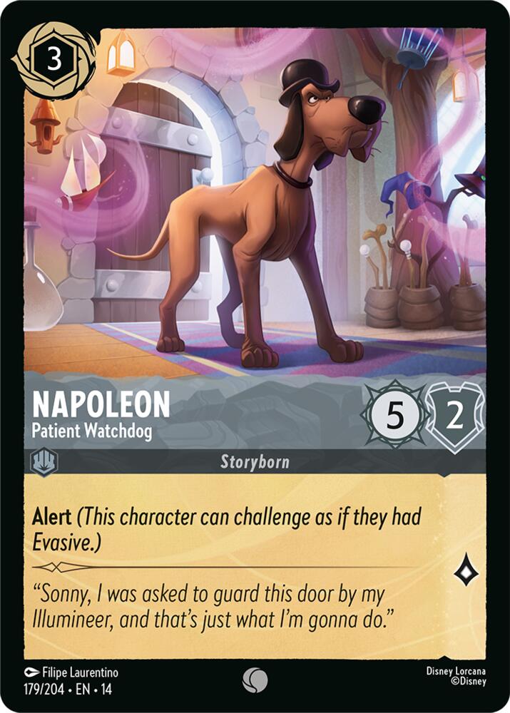 Napoleon - Patient Watchdog, Hyperia City 179/204