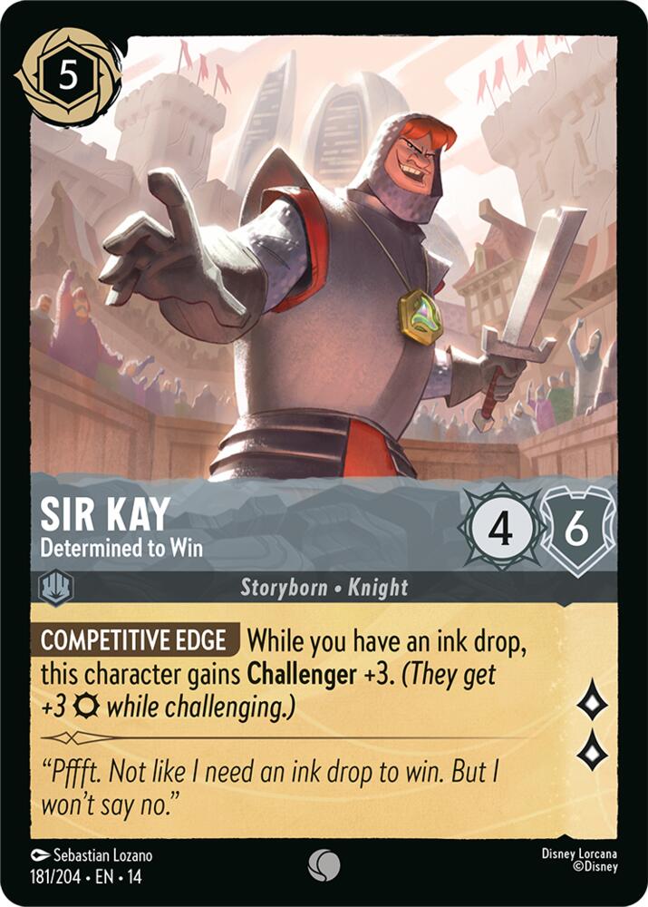 Sir Kay - Determined to Win, Hyperia City 181/204