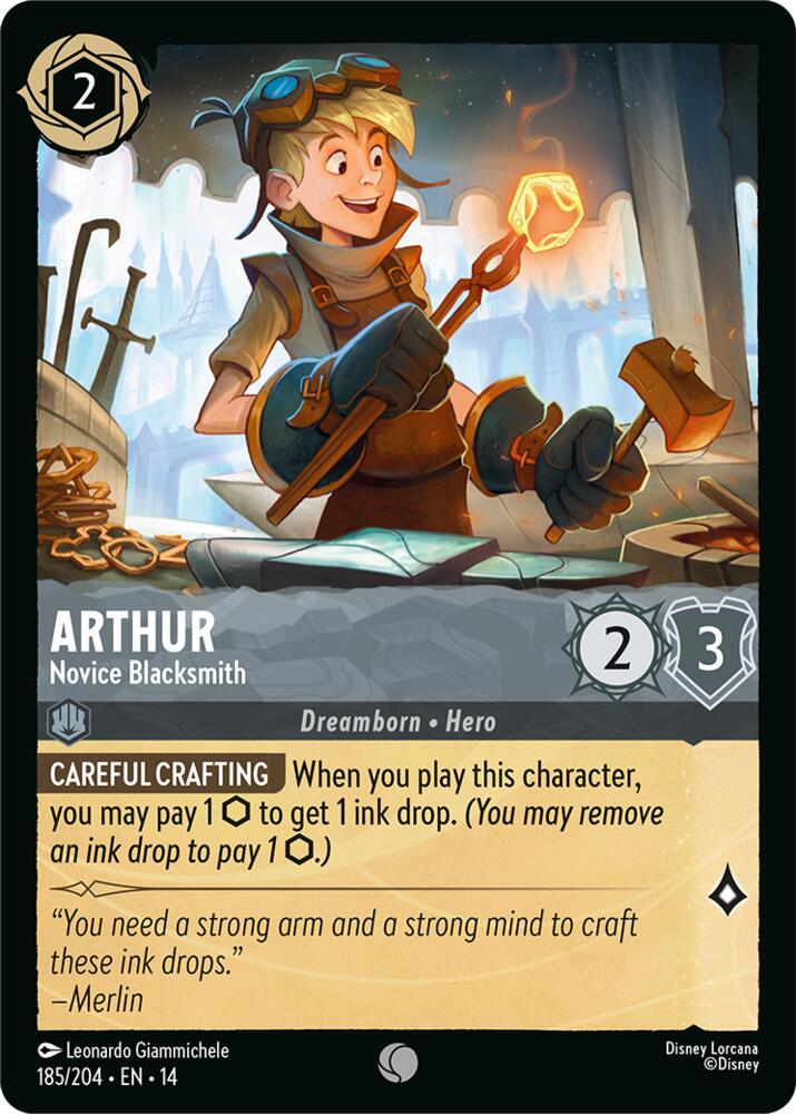 Arthur - Novice Blacksmith, Hyperia City 185/204