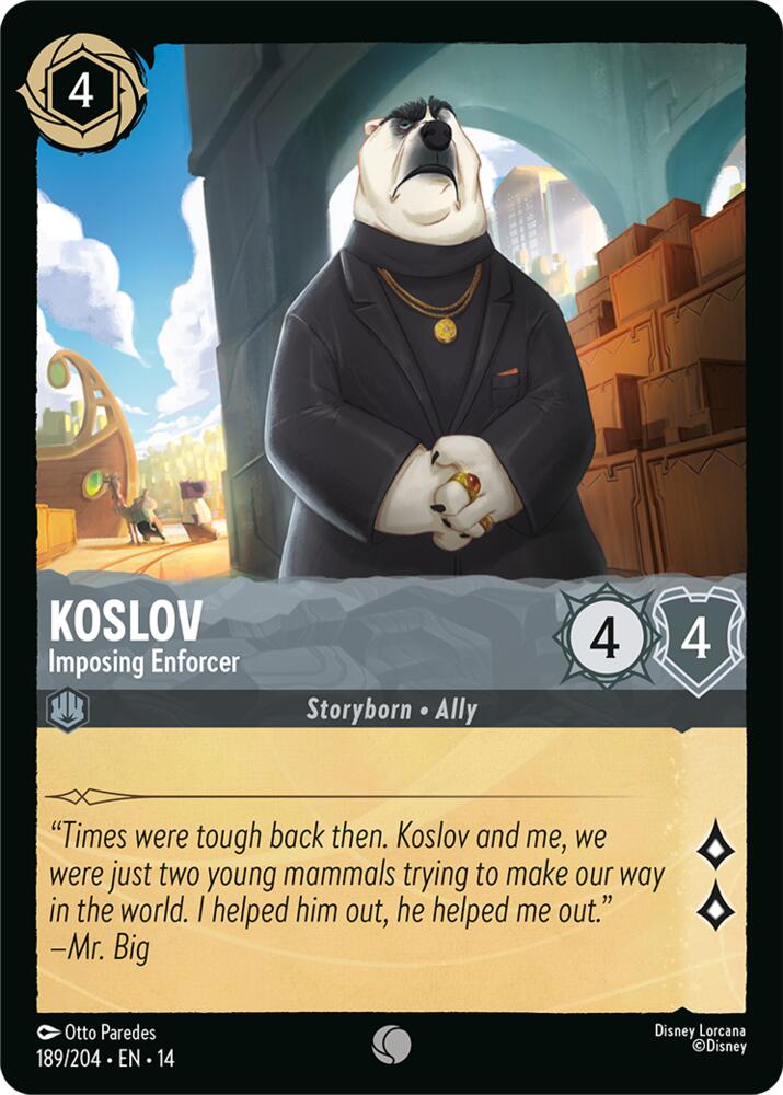 Koslov - Imposing Enforcer, Hyperia City 189/204