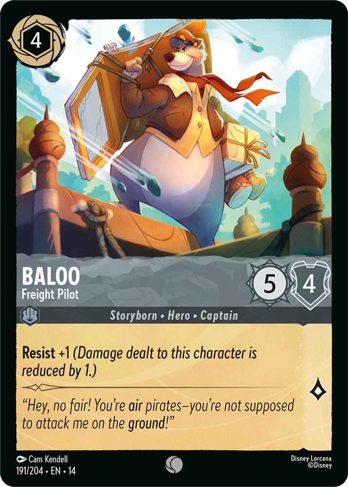 Baloo - Freight Pilot, Hyperia City 191/204