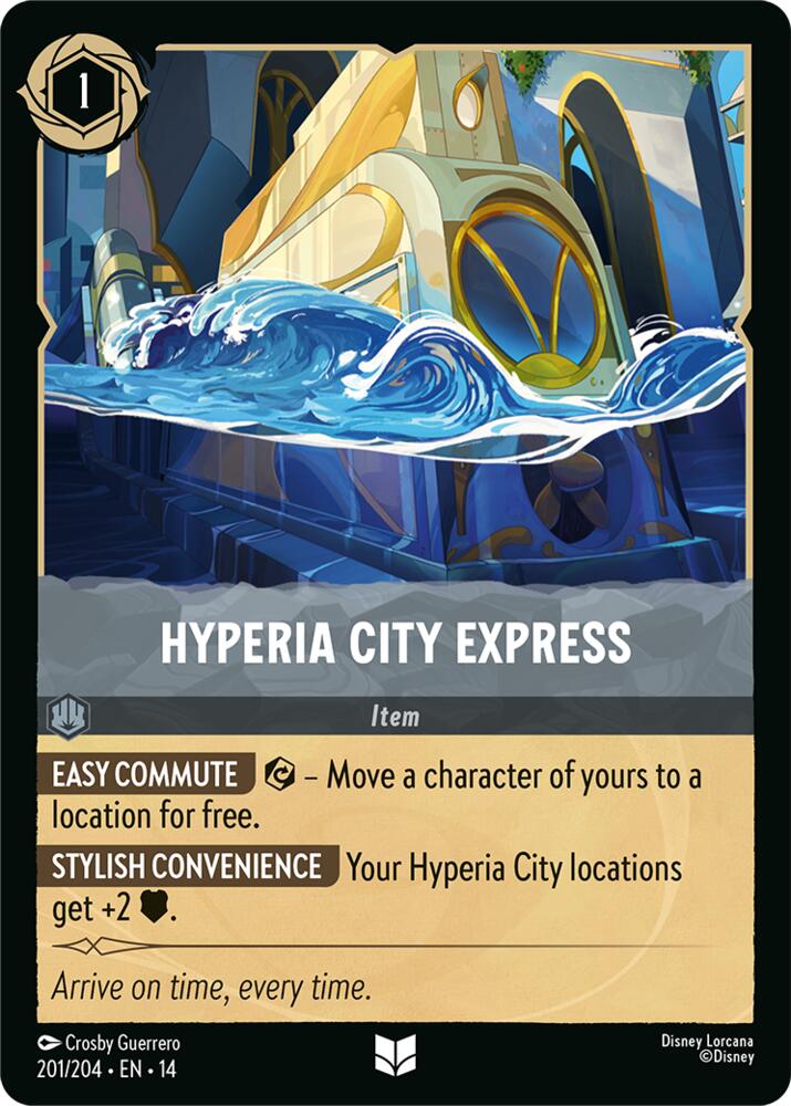 Hyperia City Express, Hyperia City 201/204
