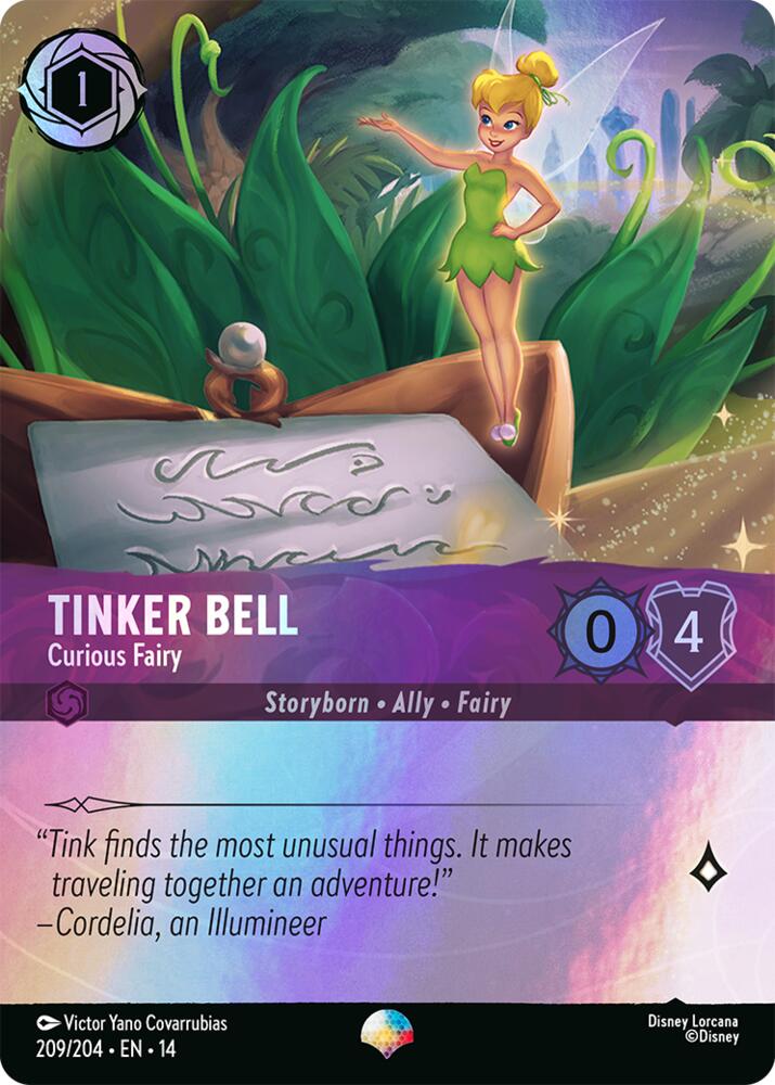 Tinker Bell - Curious Fairy (Epic), Hyperia City 209/204