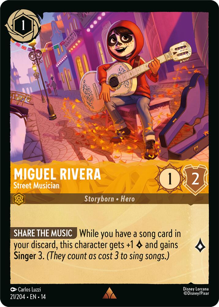 Miguel Rivera - Street Musician, Hyperia City 21/204