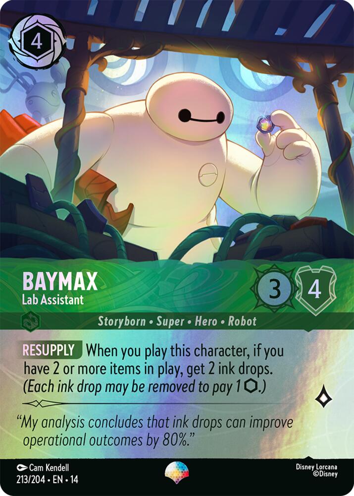 Baymax - Lab Assistant (Epic), Hyperia City 213/204