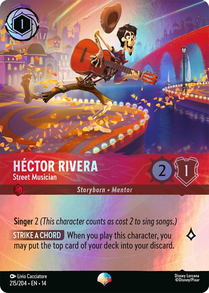 Hector Rivera - Street Musician (Epic), Hyperia City 215/204