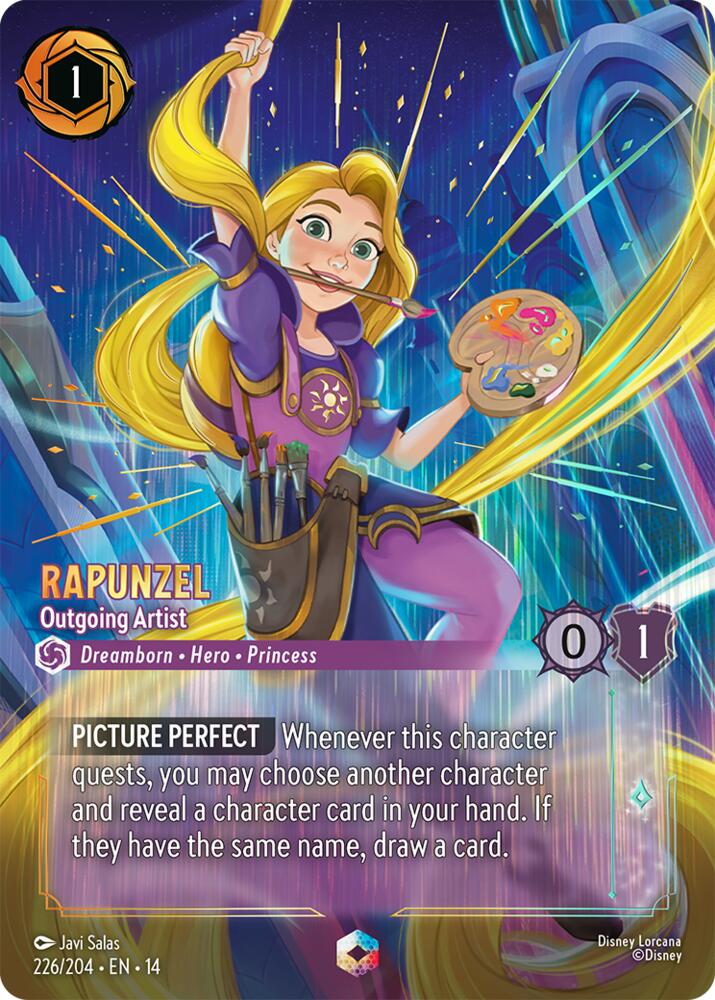 Rapunzel - Outgoing Artist (Enchanted), Hyperia City 226/204