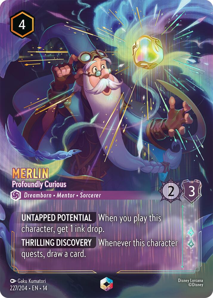 Merlin - Profoundly Curious (Enchanted), Hyperia City 227/204