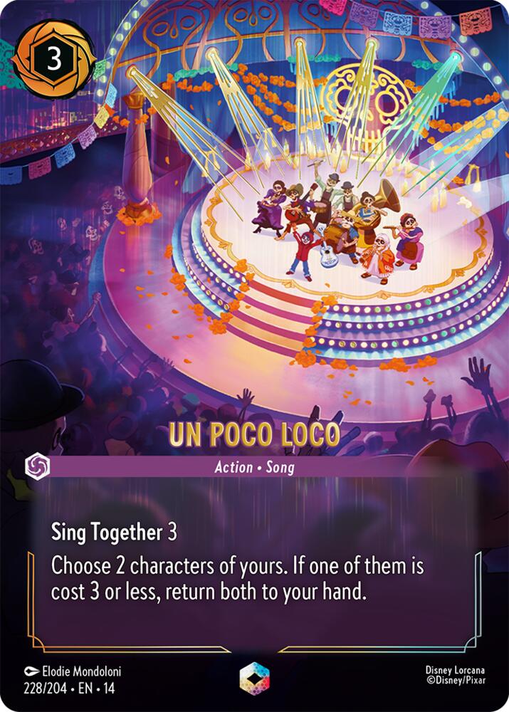 Un Poco Loco (Enchanted), Hyperia City 228/204