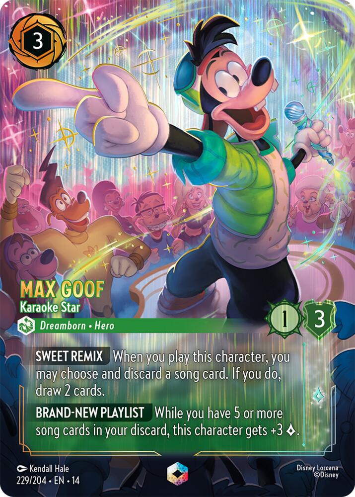 Max Goof - Karaoke Star (Enchanted), Hyperia City 229/204