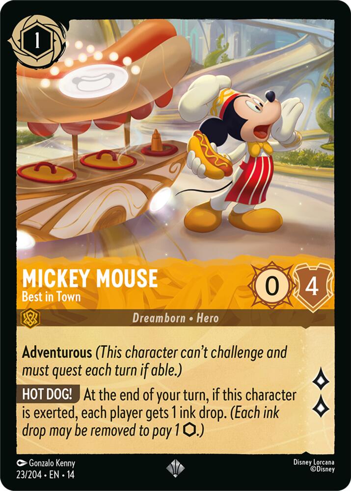 Mickey Mouse - Best in Town, Hyperia City 23/204