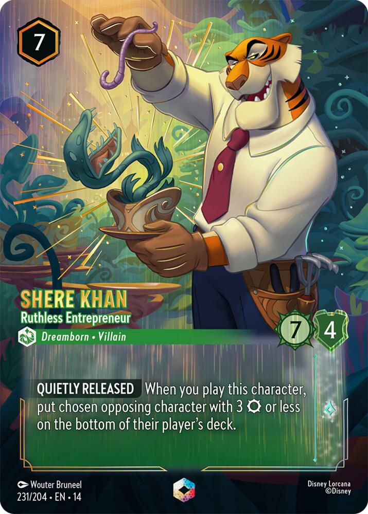Shere Khan - Ruthless Entrepreneur (Enchanted), Hyperia City 231/204