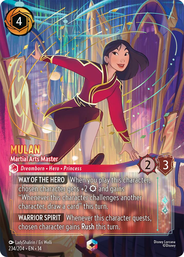 Mulan - Martial Arts Master (Enchanted), Hyperia City 234/204