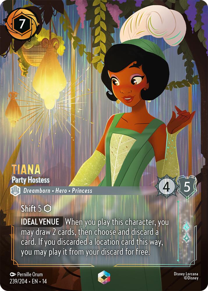 Tiana - Party Hostess (Enchanted), Hyperia City 239/204