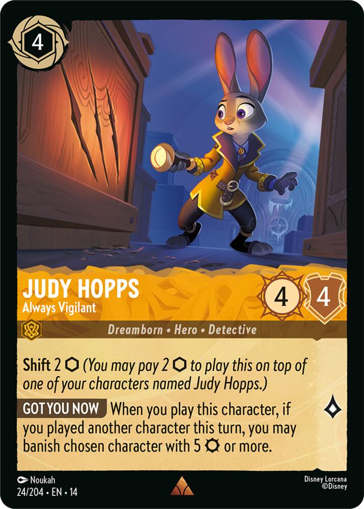 Judy Hopps - Always Vigilant, Hyperia City 24/204
