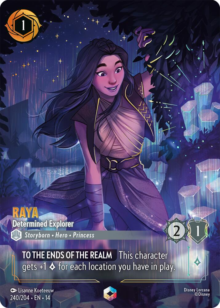 Raya - Determined Explorer (Enchanted), Hyperia City 240/204