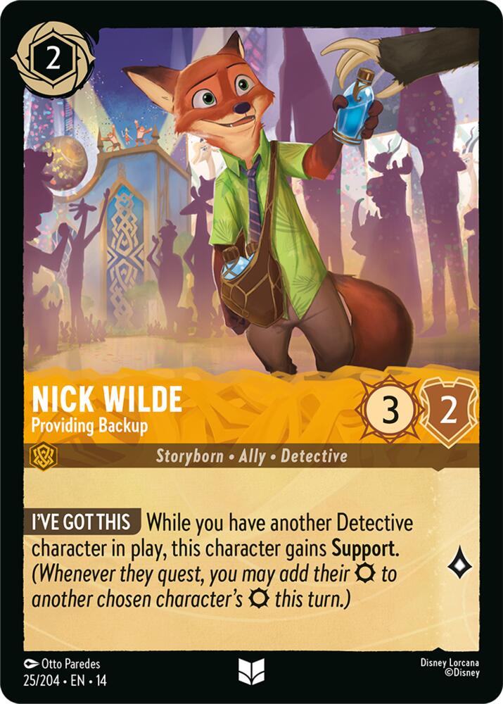 Nick Wilde - Providing Backup, Hyperia City 25/204
