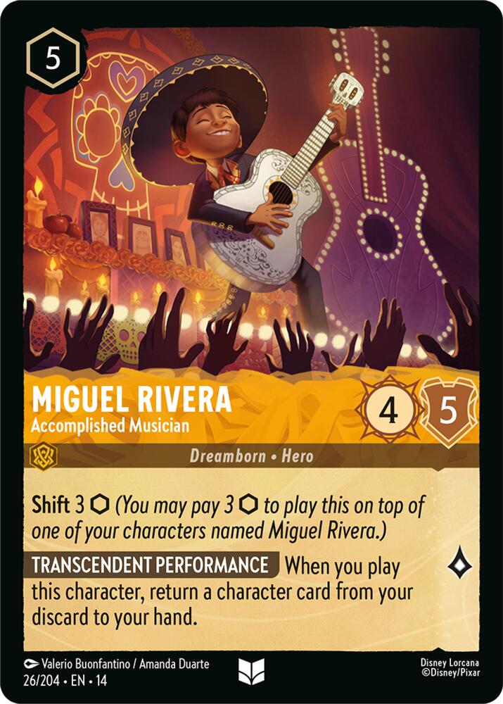 Miguel Rivera - Accomplished Musician, Hyperia City 26/204
