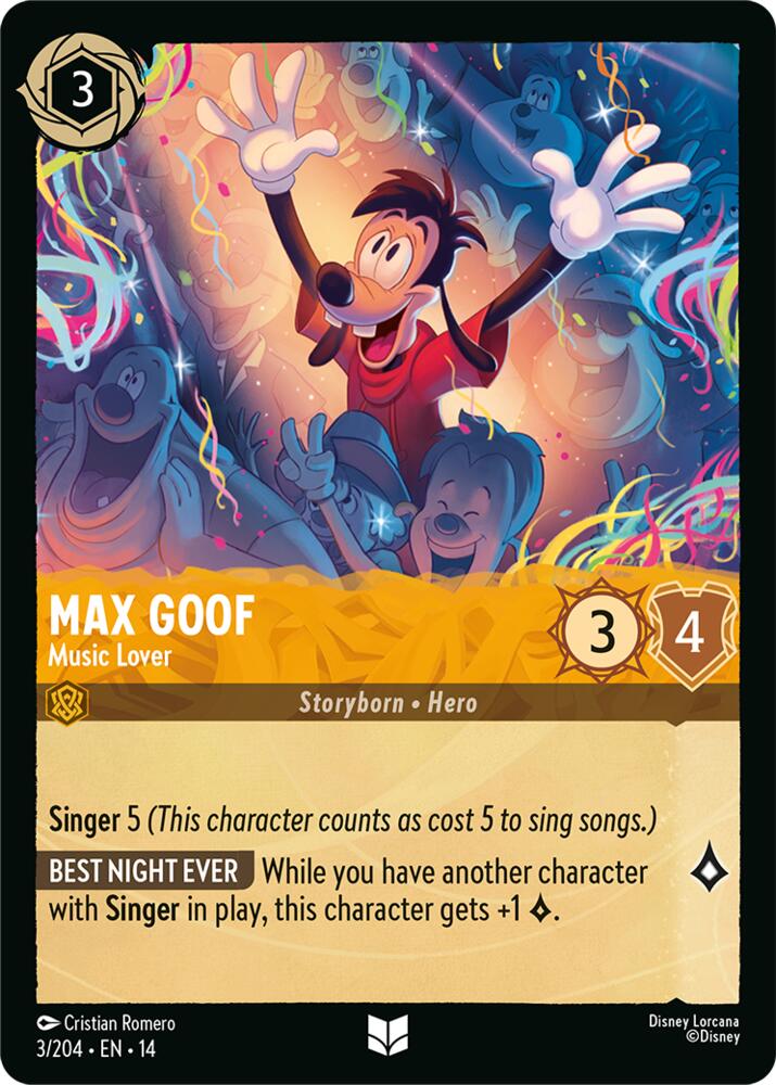 Max Goof - Music Lover, Hyperia City 3/204