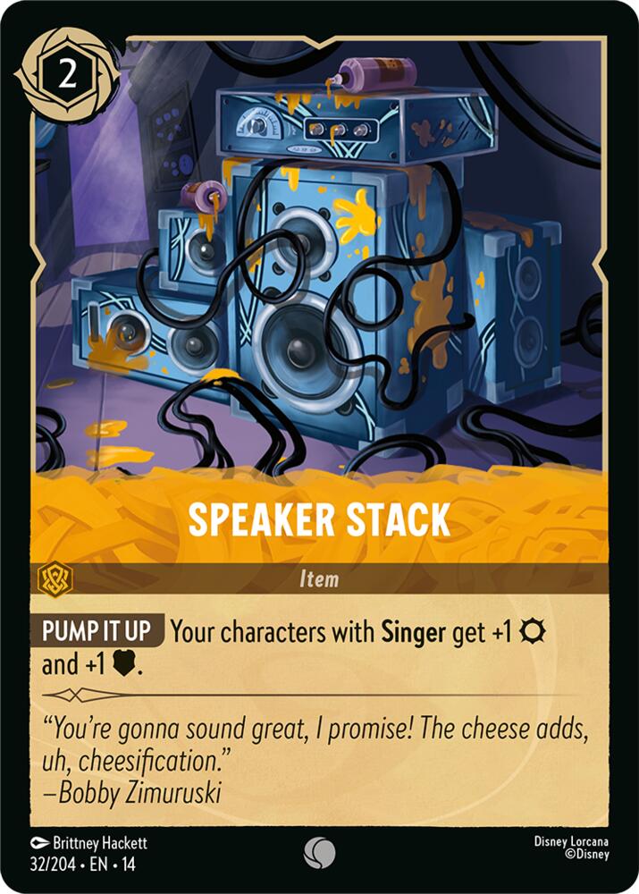 Speaker Stack, Hyperia City 32/204