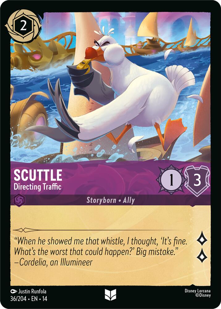 Scuttle - Directing Traffic, Hyperia City 36/204