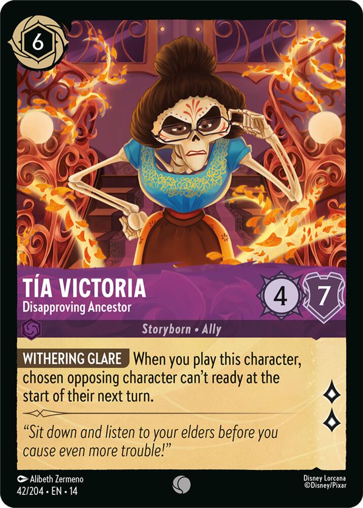 Tia Victoria - Disapproving Ancestor, Hyperia City 42/204