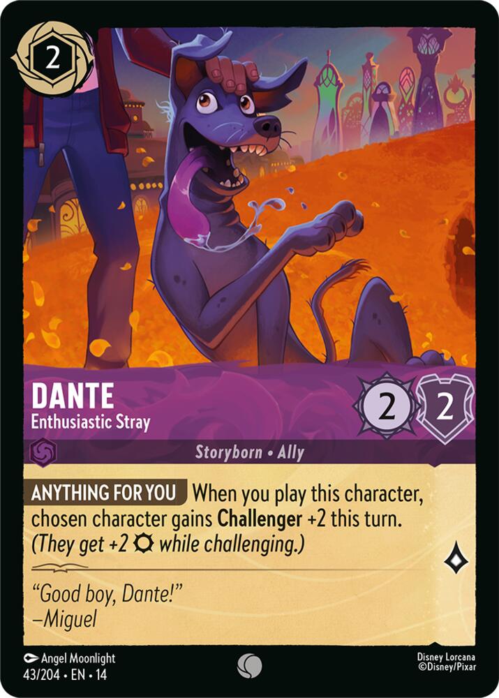 Dante - Enthusiastic Stray, Hyperia City 43/204