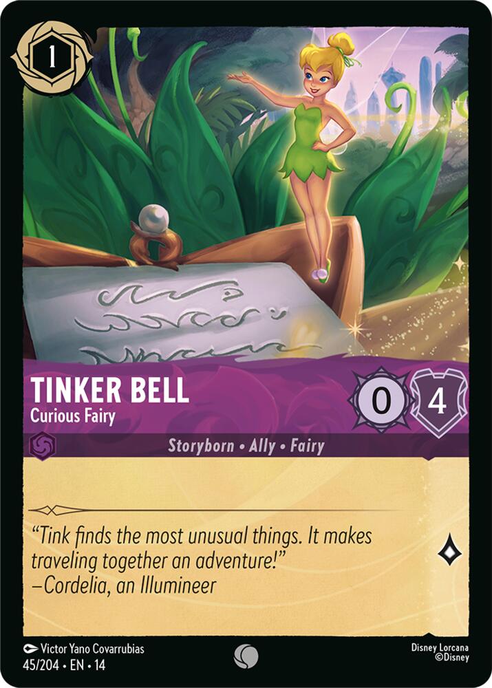 Tinker Bell - Curious Fairy, Hyperia City 45/204