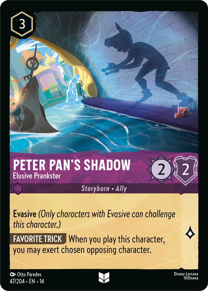 Peter Pan's Shadow - Elusive Prankster, Hyperia City 47/204