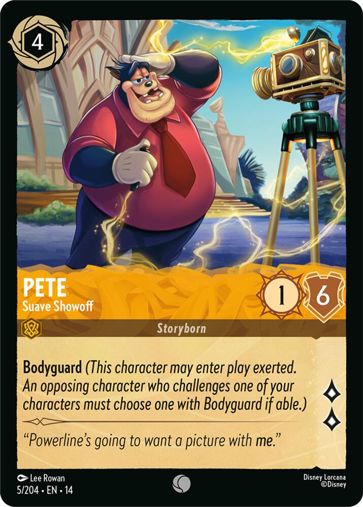 Pete - Suave Showoff, Hyperia City 5/204