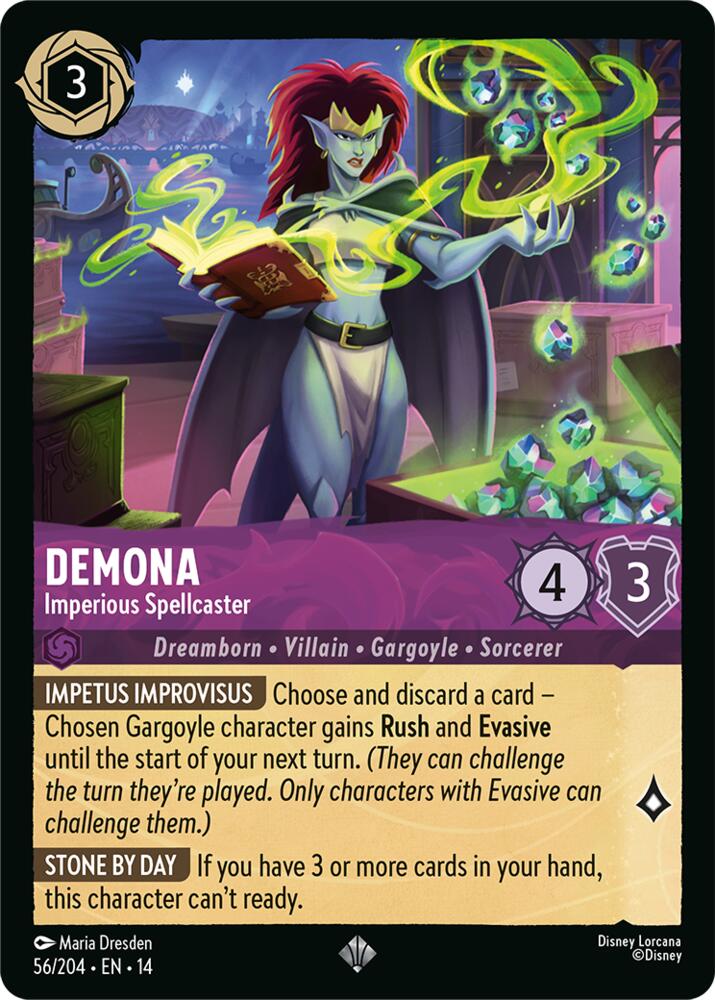 Demona - Imperious Spellcaster, Hyperia City 56/204