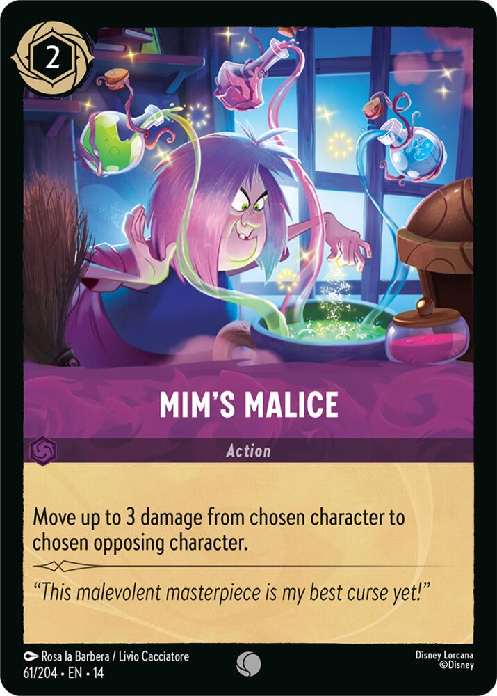 Mim's Malice, Hyperia City 61/204