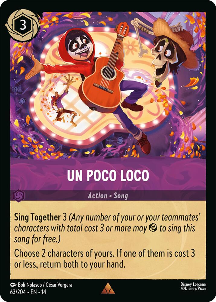 Un Poco Loco, Hyperia City 63/204