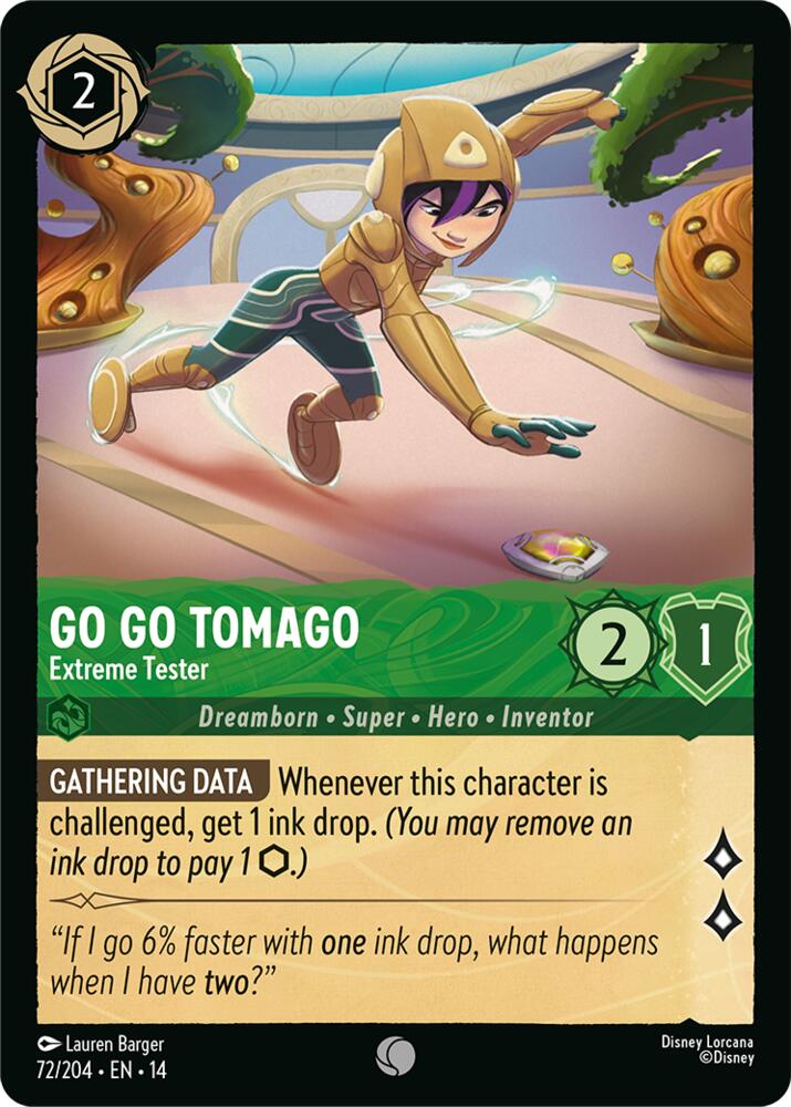 Go Go Tomago - Extreme Tester, Hyperia City 72/204