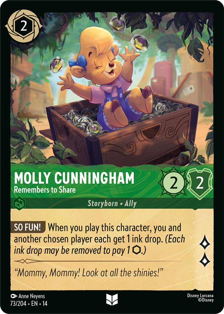 Molly Cunningham - Remembers to Share, Hyperia City 73/204