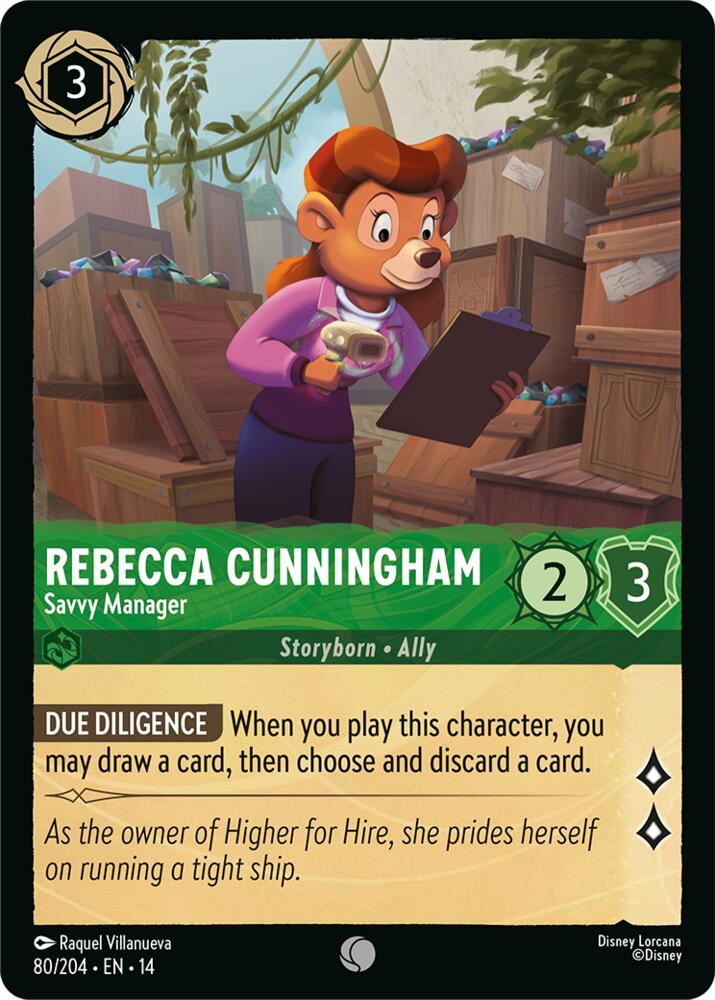 Rebecca Cunningham - Savvy Manager, Hyperia City 80/204
