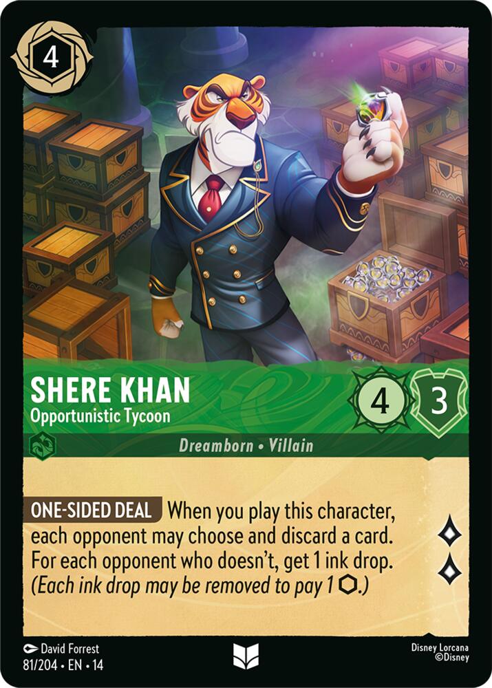 Shere Khan - Opportunistic Tycoon, Hyperia City 81/204