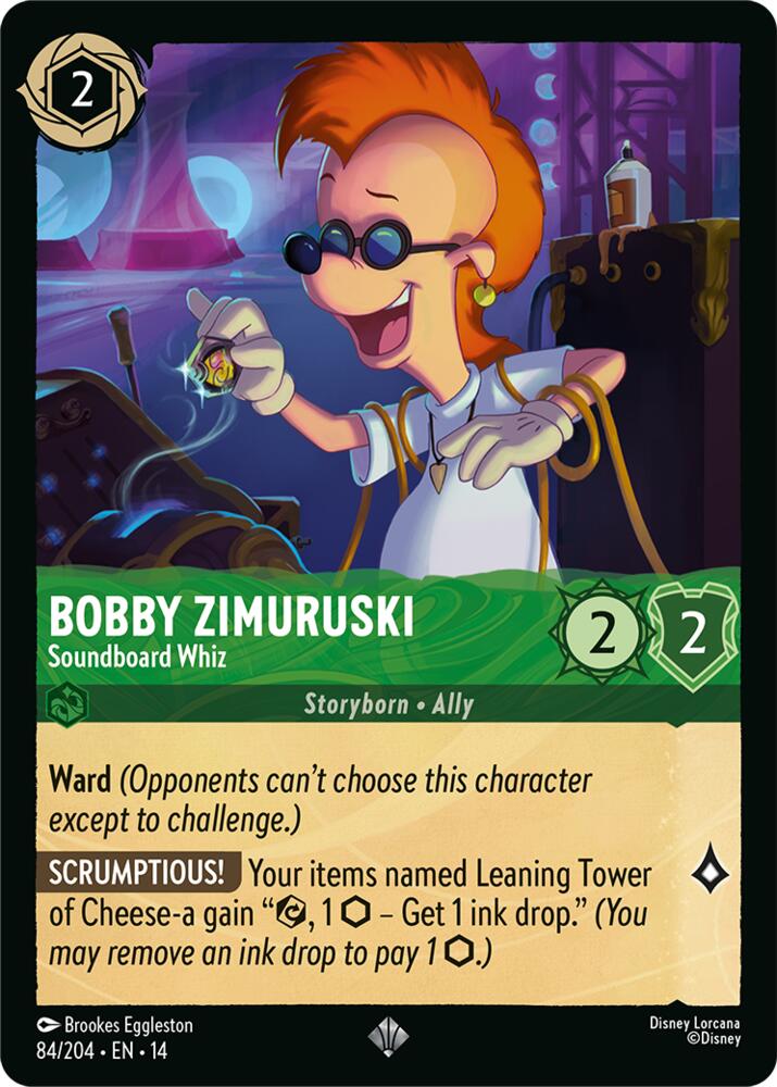 Bobby Zimuruski - Soundboard Whiz, Hyperia City 84/204